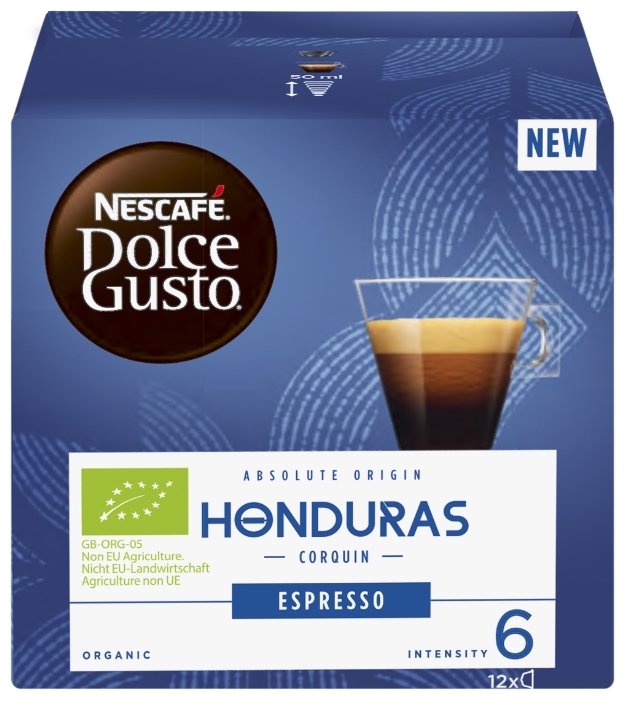 Кофе в капсулах Nescafe Dolce Gusto Honduras (12 шт.) (фото modal 1)