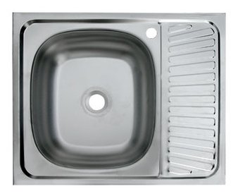 Накладная кухонная мойка OSCAR 60x50 (0.4) (фото modal 1)