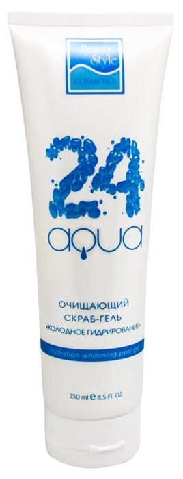 Beauty Style скраб-гель Aqua 24 очищающий Холодное гидрирование (фото modal 4)