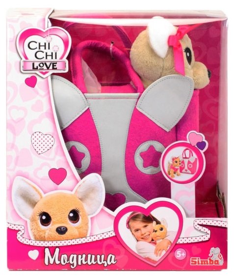 Мягкая игрушка Simba Chi chi love Собачка Модница 20 см (фото modal 3)