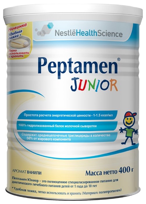 Смесь Peptamen (Nestle) Junior (c 1 года до 10 лет) 400 г (фото modal 1)