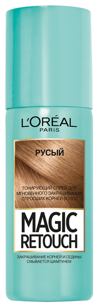 Спрей L'Oreal Paris Magic Retouch для мгновенного закрашивания отросших корней волос, оттенок Русый (фото modal 1)