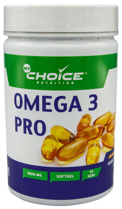 Рыбий жир MyChoice Omega 3 Pro 1000mg (90 капсул) (фото modal 1)
