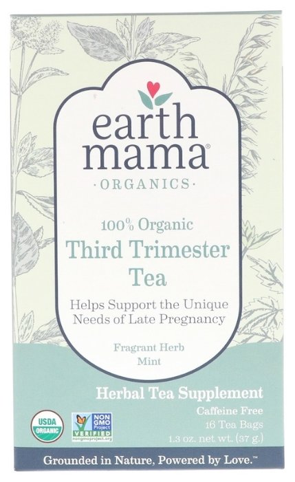 Чай Earth Mama органический со вкусом травяной мяты 16 шт. (37 г) (фото modal 1)