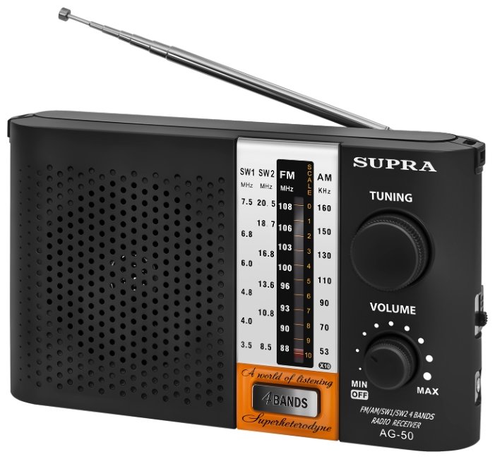 Радиоприемник SUPRA ST-19 (фото modal 2)