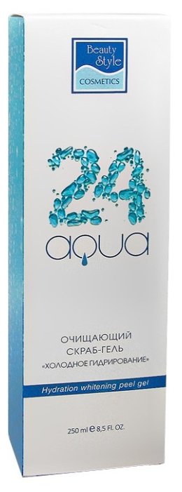 Beauty Style скраб-гель Aqua 24 очищающий Холодное гидрирование (фото modal 5)