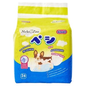 Пеленки для собак впитывающие Maneki NekiZoo 60х60 см (фото modal nav 1)