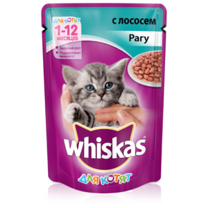Корм для кошек Whiskas Рагу с лососем для котят (фото modal nav 4)