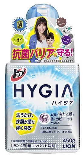 Жидкость для стирки Lion Top Hygia антибактериальный (Япония) (фото modal 2)