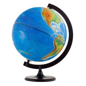 Глобус физико-политический Глобусный мир Двойная карта 320 мм (10095) (фото modal nav 1)