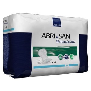 Урологические прокладки Abena Abri-San Premium 6 (9378) (34 шт.) (фото modal nav 1)