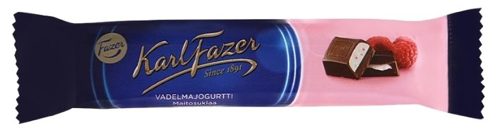 Батончик Fazer Karl Fazer с начинкой из малинового йогурта, 37 г (фото modal 1)
