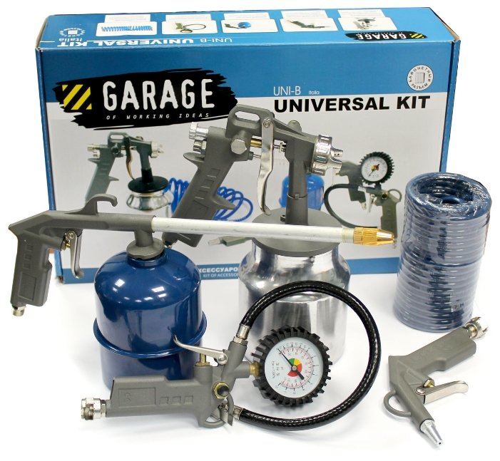 Набор пневмоинструментов Garage Uni-B 8085310 (фото modal 1)