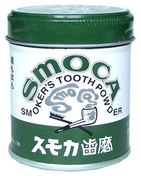 Зубной порошок Smoca Порошок Green, мята и эвкалипт (фото modal 1)