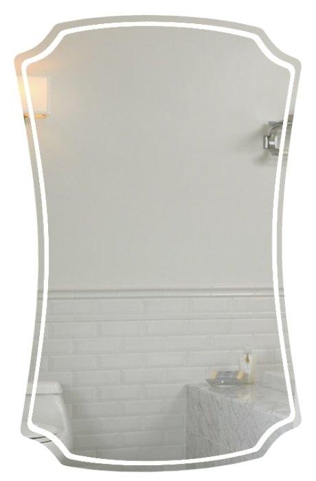 Зеркало Marka One Neoclassic 2 (65х100) без рамы (фото modal 1)
