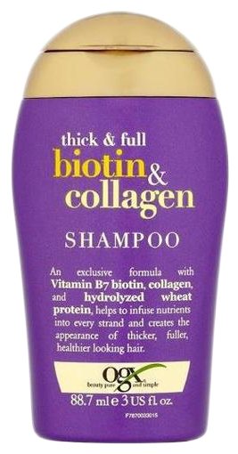 OGX шампунь Thick & Full+ Biotin & Collagen (фото modal 3)