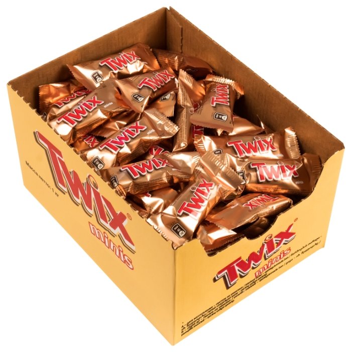 Конфеты Twix minis, коробка (фото modal 1)