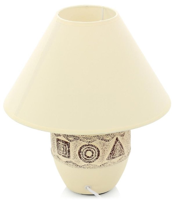Настольная лампа Lucia Геометрия D1902 кремовая (фото modal 2)