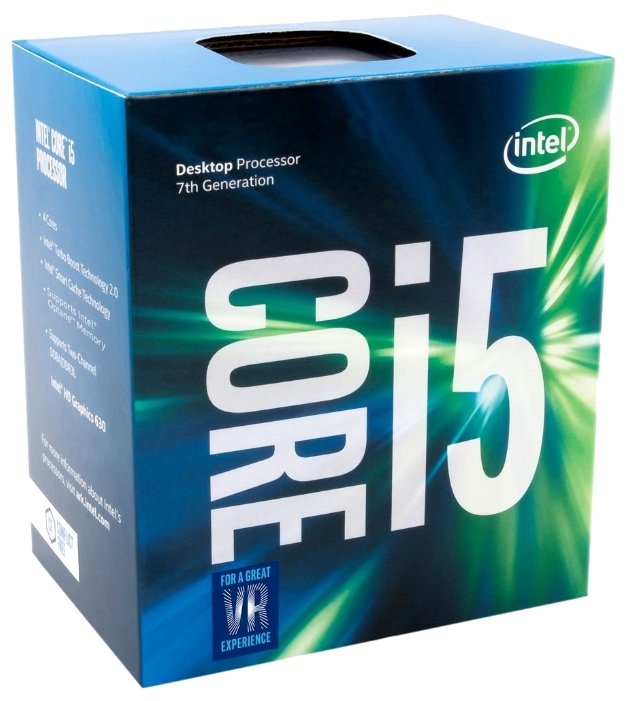 Процессор Intel Core i5-7500 Kaby Lake (3400MHz, LGA1151, L3 6144Kb) (фото modal 1)