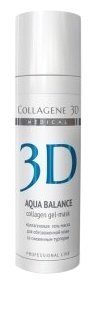 Medical Collagene 3D коллагеновая гель-маска Aqua Balance Professional Line (фото modal 1)