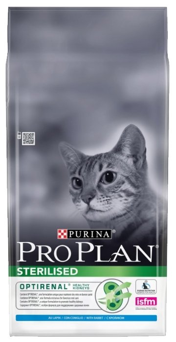Корм для кошек Purina Pro Plan (10 кг) Sterilised feline with Rabbit dry (фото modal 1)
