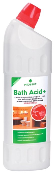 PROSEPT средство для удаления ржавчины и минеральных отложений Bath Acid + (фото modal 2)