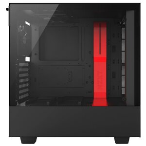 Компьютерный корпус NZXT H500 Black/red (фото modal nav 11)