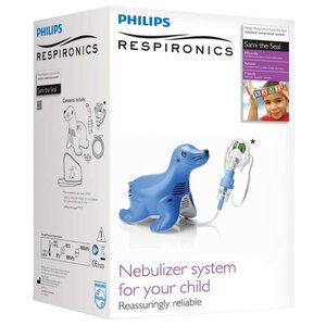 Компрессорный ингалятор (небулайзер) Philips Respironics Sami the Seal HH1335/00 (фото modal nav 5)