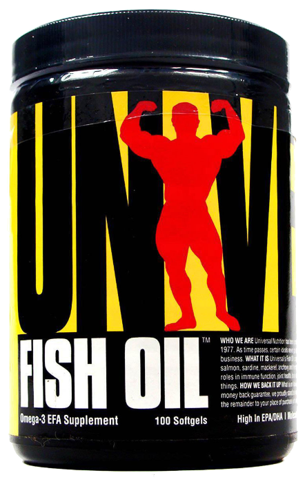 Рыбий жир Universal Nutrition Fish Oil (100 капсул) (фото modal 1)