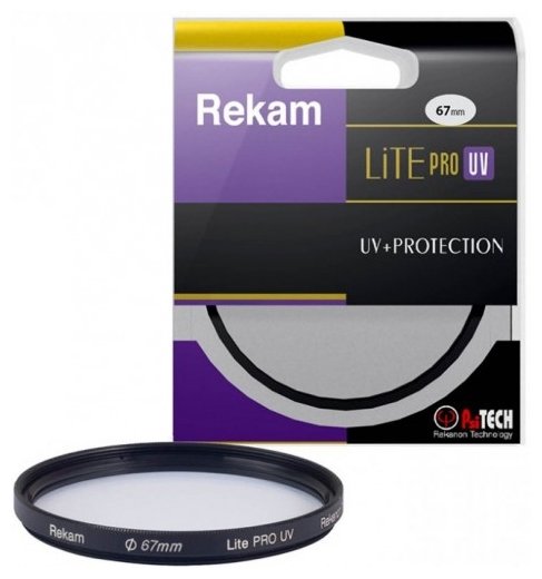 Светофильтр ультрафиолетовый Rekam Lite Pro UV 67 мм (фото modal 2)