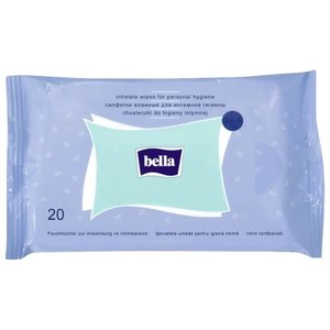Bella Влажные салфетки для интимной гигиены, 20 шт (фото modal nav 1)
