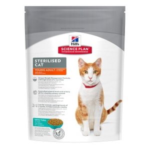 Корм для кошек Hill's (0.3 кг) Science Plan Feline Sterilised Cat Young Adult with Tuna (фото modal nav 1)