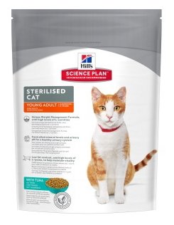 Корм для кошек Hill's (0.3 кг) Science Plan Feline Sterilised Cat Young Adult with Tuna (фото modal 1)