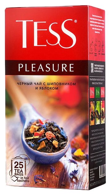 Чай черный Tess Pleasure в пакетиках (фото modal 1)