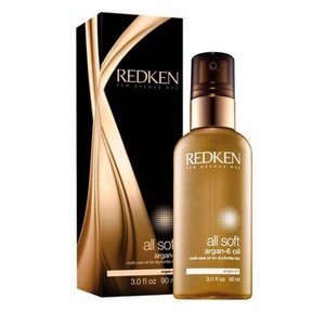 Redken All Soft Аргановое масло для блеска и восстановления волос (фото modal nav 3)