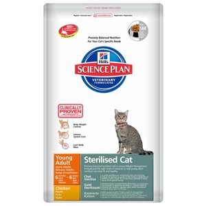 Корм для кошек Hill's Science Plan Feline Sterilised Cat Young Adult Chicken (фото modal nav 5)