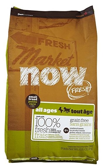 Корм для собак NOW FRESH (11.35 кг) Grain Free Small Breed All Ages Recipe Dog Food (фото modal 1)