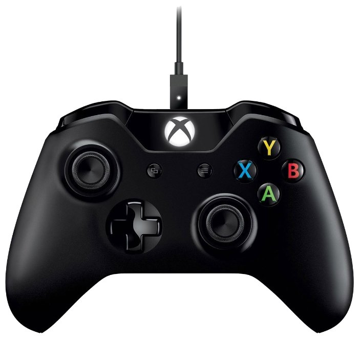 Геймпад Microsoft Xbox One Wireless Controller + Cable for Windows 10 (фото modal 1)