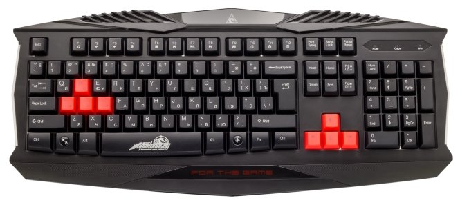Клавиатура и мышь Xtrikeme MK-801 Black USB (фото modal 2)