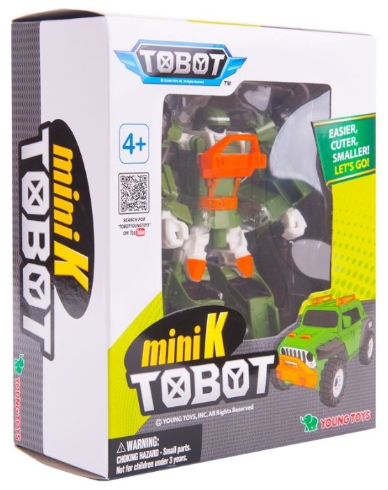Трансформер YOUNG TOYS Tobot Mini K 301059 (фото modal 3)