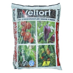 Грунт Veltorf для томатов и перцев универсальный 5 л. (фото modal nav 1)