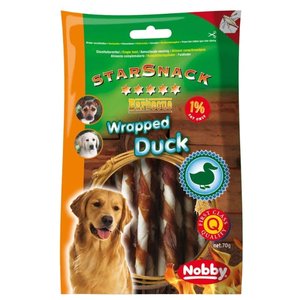 Лакомство для собак Nobby StarSnack Wrapped Duck (фото modal nav 1)