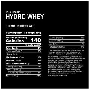Протеин Optimum Nutrition Platinum Hydro Whey (795 г) (фото modal nav 4)