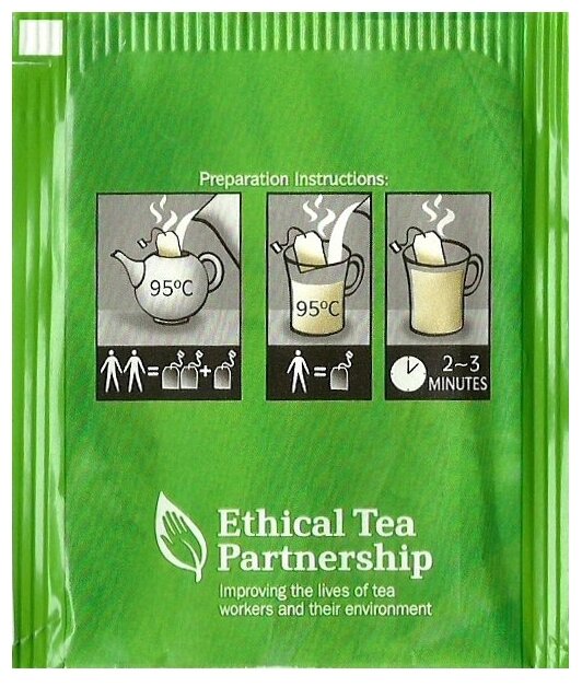 Чай зеленый Twinings Green tea & Mint ароматизированный в пакетиках (фото modal 3)