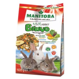 Корм для карликовых кроликов Manitoba My rabbit Bravo (фото modal nav 1)