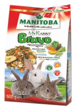 Корм для карликовых кроликов Manitoba My rabbit Bravo (фото modal 1)