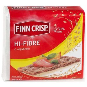 Хлебцы ржаные Finn Crisp с отрубями 200 г (фото modal nav 1)