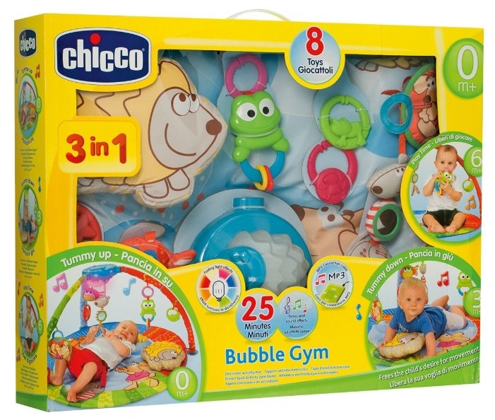 Развивающий коврик Chicco Bubble Gym (69028) (фото modal 2)