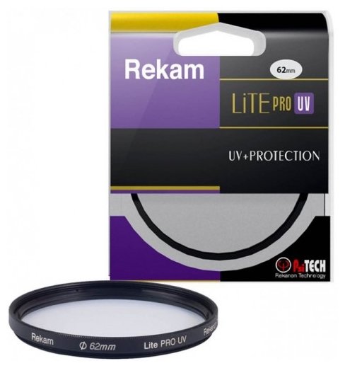 Светофильтр ультрафиолетовый Rekam Lite Pro UV 62мм (фото modal 2)