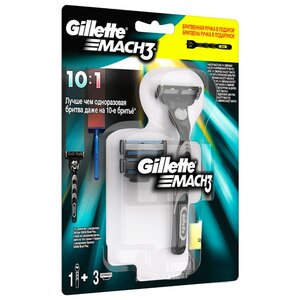 Бритвенный станок Gillette Mach3 (фото modal nav 8)